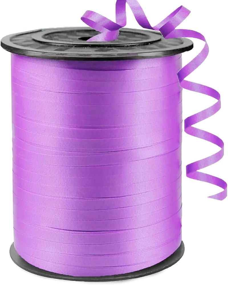 WFAUIBR 500 Yard Premium Light Purple Curling Ribbon Balloon String,3/16" for Gift Wrapping, Balloon Ribbon,Party Birthday Wedding Decoration,Art Crafts,Florist Flowe - Image 1